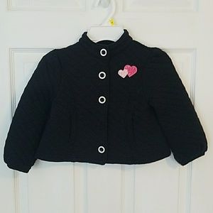 Gymboree Quilted Sweater Style Coat